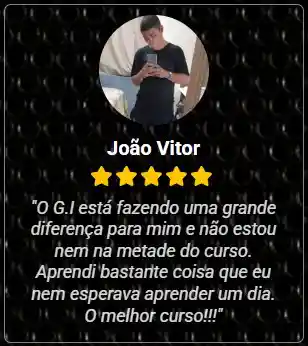 Depoimento Alunos curso guitarra intensiva 2.0 do João Vitor
