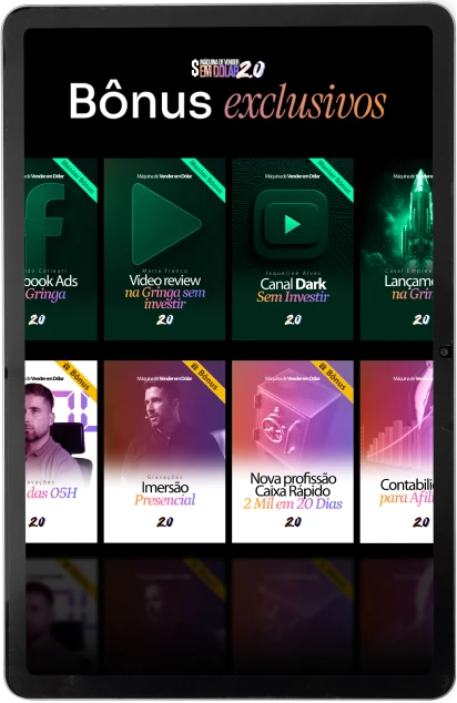 bonus Maquina de Vender em Dolar