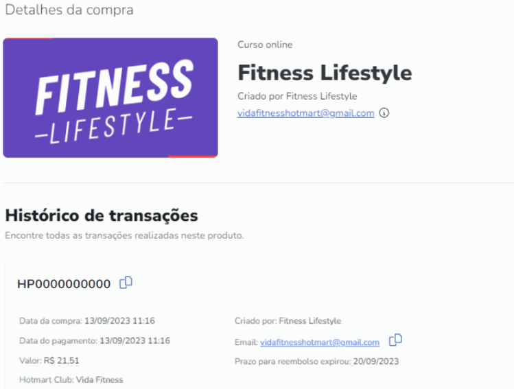 Reembolso Hotmart